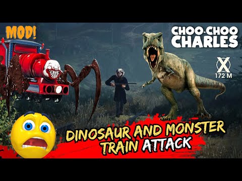 Train Monster vs Dinosaur Choo choo charles | Horror game 2023