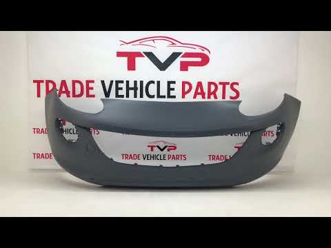 Fits Vauxhall Adam 2013- Front Bumper Primed Not For S & Rock Models video
