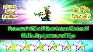 Final Fantasy Brave Exvius 6 stars Pirate Jake Review: Poorman's Tidus? Best 4 stars chainer?(#244)