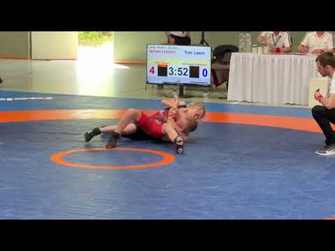 Wrestling / Ringen, Offene MDM in Stendal, Jugend C, 34 kg, greco-rom., Leistner - Lasch