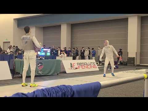 San Jose NAC SMF 2022 - L4 - Alex Massialas v Kenji Bravo