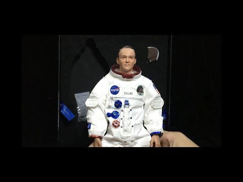DID Michael Collins 1/6 action figure open box video