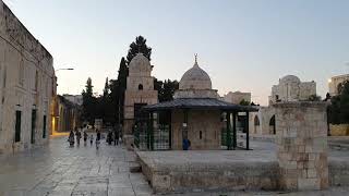 Adzan maghrib masjidil Al-Aqsa 13 Dulkagidah 1954 (12 Dzulqadah 1442)