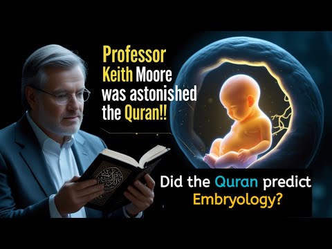 "Professor Keith Moore was astonished the Quran!!"