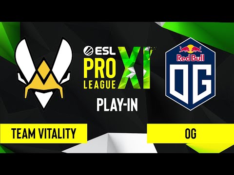 CS:GO - Team Vitality vs. OG [Dust] Map 3 - ESL Pro League Season 11 - Play-In
