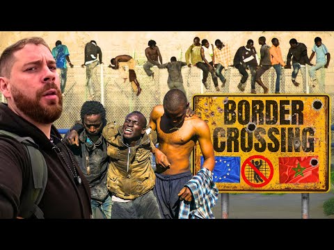 Europe's MOST FORTIFIED BORDER is in AFRICA (MELILLA, SPAIN) - Where Islam Meets Christianity 🇪🇸 🇲🇦