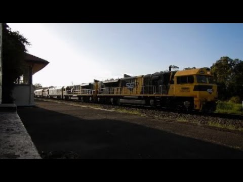 PN Diverted Freight 5BM4 & SSR Grain 1SK3 in the Adelaide Hills - 24/02/2020