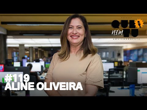 Jornalista Aline Oliveira relembra começo na TV: 'Achava que não tinha nascido para aquilo'