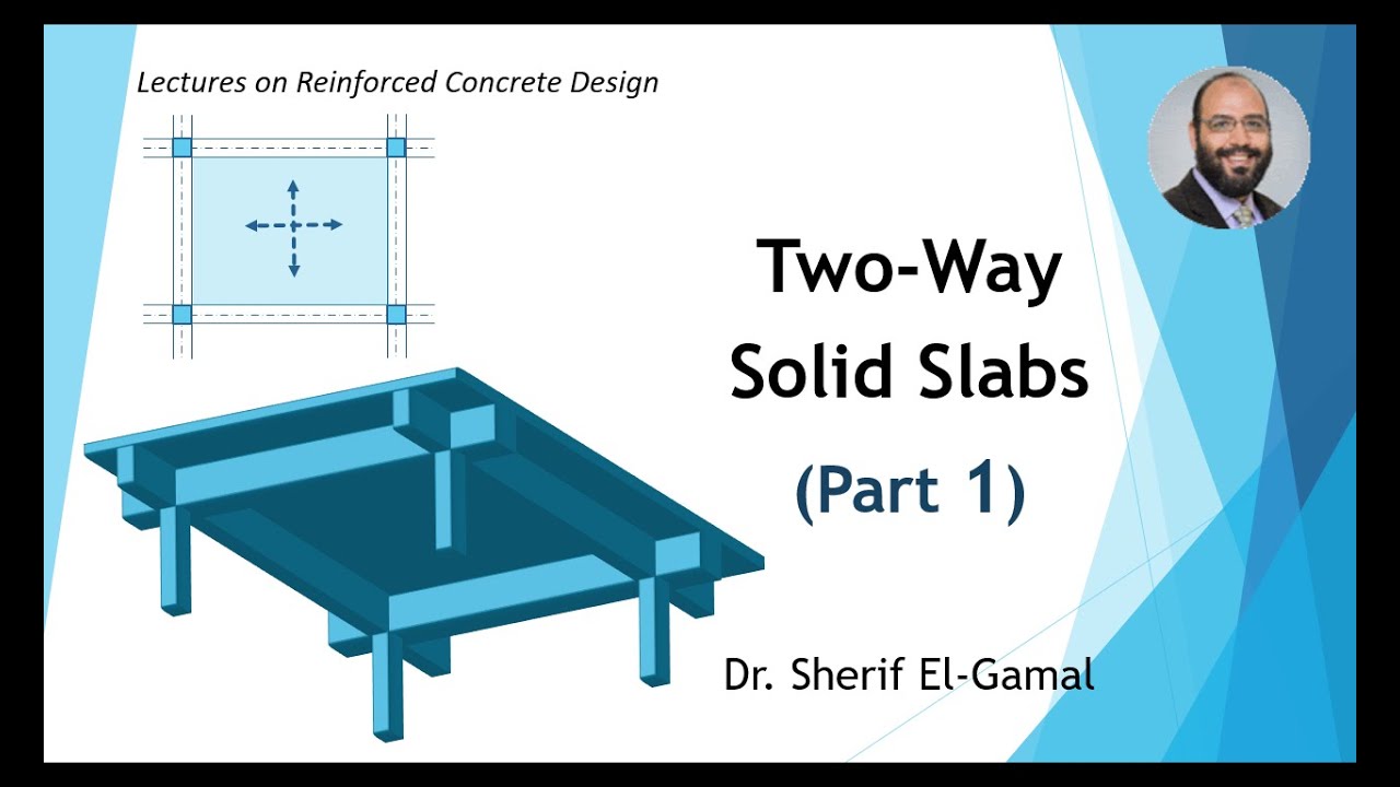 Design of Reinforced Concrete Two-Way Solid Slabs using BS8110 Code (Part 1)