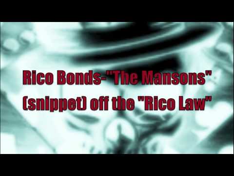 Rico Bonds feat Sosay Gacha - "The Mansons"(snippet)