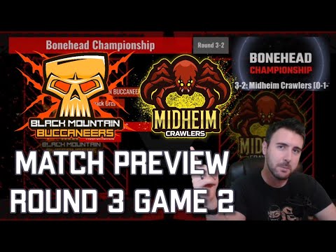 Bonehead Championship - Game 3-2 Preview! (Tabletop Blood Bowl)