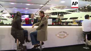 Luxury yachts and bond-style gadgets at London Boat Show