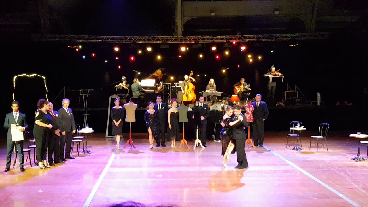 Carlos Espinoza & Noelia Hurtado  - élus champions ❤La Vida Es Una Milonga @ Tarbes en Tango 2018