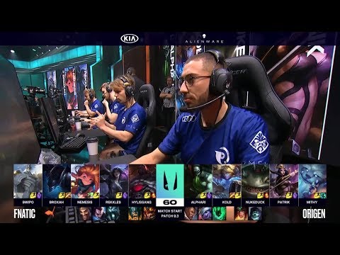FNC vs OG Highlighhts   LEC Spring 2019 Week 6 Day 1   Fnatic vs Origin