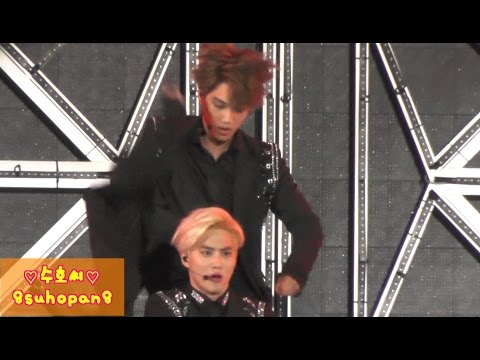 140815 EXO Overdose SUHO 수호 focus SMTOWN LIVE in SEOUL