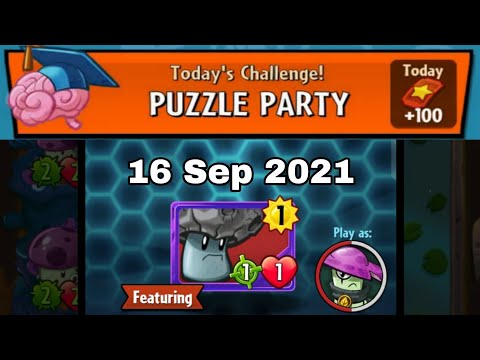 PUZZLE PARTY, 16 SEP 2021, PVZ HEROES