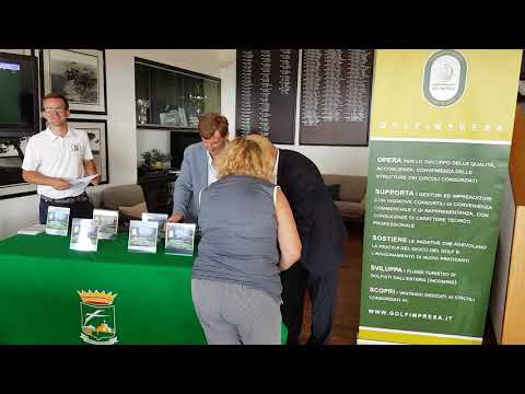 Premiazione TROFEO GOLFIMPRESA - G.C.Punta Ala 7.08.2019