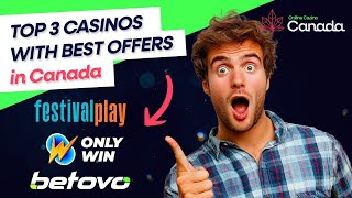 🎰 Top 3 Best Canadian Online Casino Bonuses to Claim Today! 🇨🇦🔥