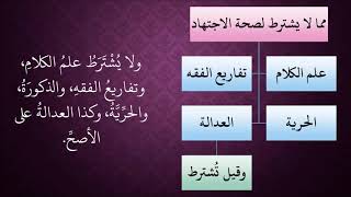 الدرس 426   شروط مختلف فيها لصخة الاجتهاد image