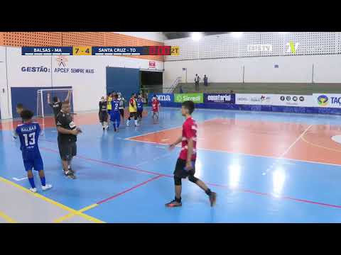BALSAS (MA) x SANTA CRUZ (TO) - TAÇA BRASIL FUTSAL SUB 17 - DIA 5
