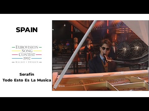 Serafin - Todo Esto Es La Música (Eurovision 1992 - Spain)