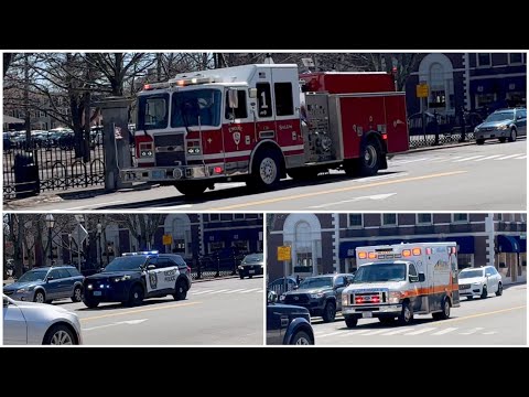 Salem PD FPIU, Salem FD Engine, & Atlantic Ambulance Responding | 04-02-2023