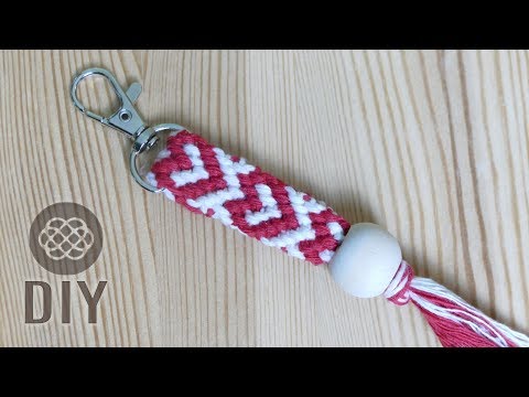 DIY MACRAME KEYCHAINS Patterns for Beginners and Beyond