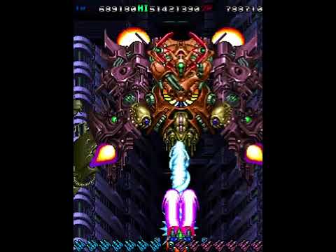 Dogyuun (AC) - 1st Loop Doubleplay (60 FPS) (with actual music)