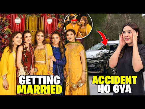 Car Ka Bhot Bura Accident Hogaya😱😰|Dost Ki Special Mehndi😍♥️|Mama Ko GoodBye Boldia😢🫂|Sistrology