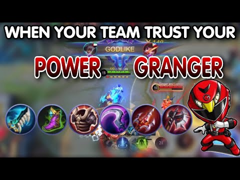 this will happen when your team trust your POWER GRANGER | GRANGER INSANE GAMEPLAY BY LOVA TV MLBB