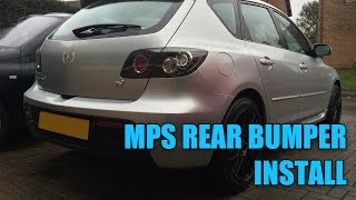 DIY Rear Bumper Replacement | Mazda 3 | Chasing Status | S03E08