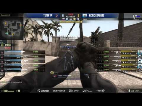 $3,200 RGN EU Open II LB Finals   RCTIC vs Team YP BO3 Map 2 on Mirage