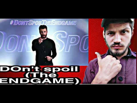 Don,t spoil (The Avenger Endgame)..