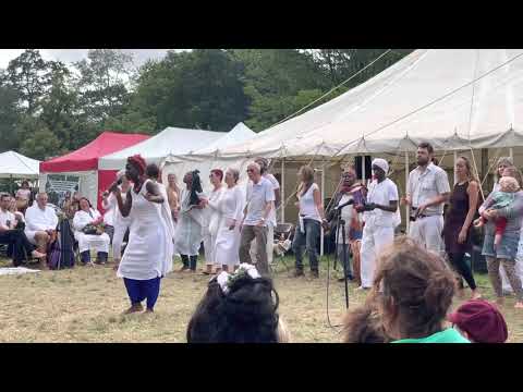 Bea Shantifa - songs from Benin performance at Tribe of Doris Festival 2021