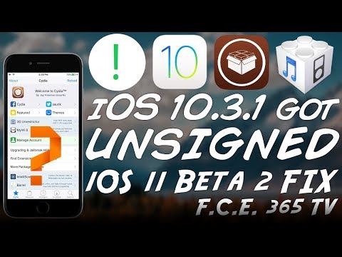 iOS 10.3.1 No Longer Signed | Current Jailbreak Status | iOS 11 Beta 2 UPDATE 1 Video