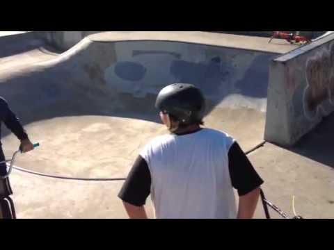 Trying to get a run right Dakota franking out!