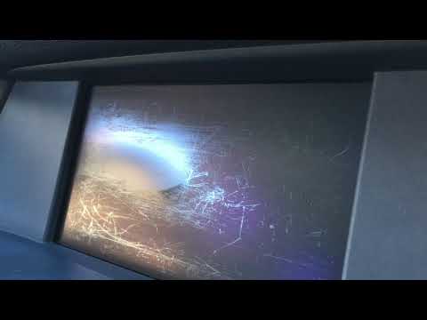 BMW X3 Display Anti Glare Removal