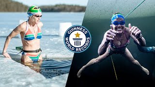 Meet The Ice Swimming World Champions - Guinness World Records