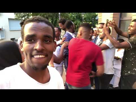 Jawar Mohammed in Frankfurt Germany 2018