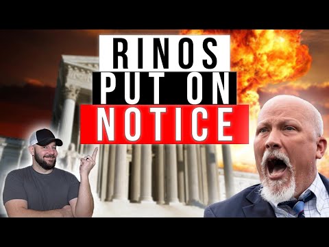 Patriot On RINO SMACK DOWN... Chip Roy Tells RINOS TO THEIR FACE "You Better Get In Line"... Thumbnail