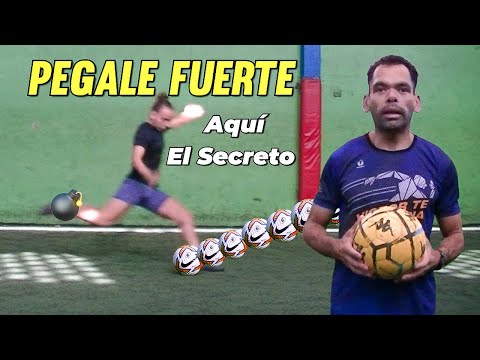 Aprende a Pegar al Balón con Potencia - Como Chutar Fuerte y con Potencia