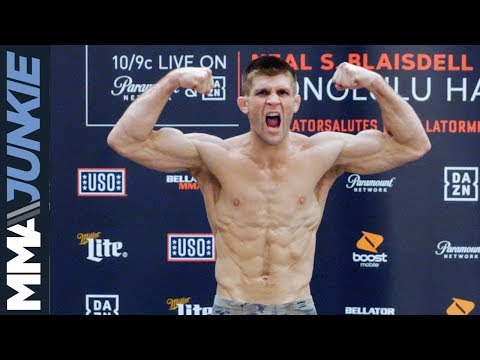Bellator 212 main event is all set as both fighters make weight