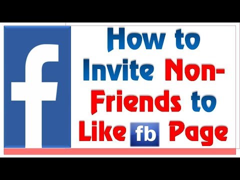 How to Invite Non-Friends to Like Facebook Page | How to invite post likers to like your page Video