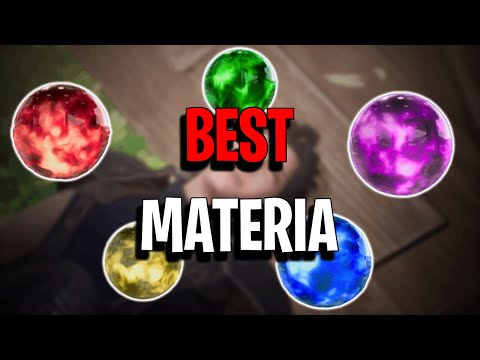What Is The Best Materia(Patch 1.0.2)~Crisis Core: Final Fantasy VII-Reunion