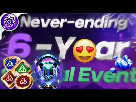FREE TRANSCEND POTENTIAL CHARACTER & PREMIUM CARD CHEST | NEVER ENDING 6 YEARS SPECIAL EVENT |