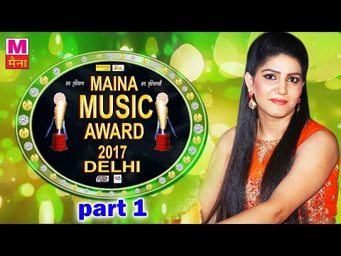 Anchor R j Vikas Dutt  Maina music Award 2017 full show sapna chaudhary Rj vikas dutt