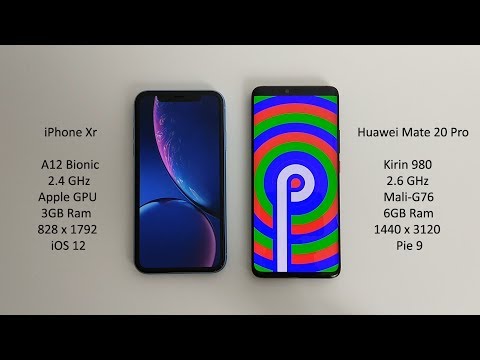 iPhone Xr vs Huawei Mate 20 Pro: Antutu Benchmark