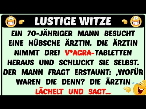 Witz des Tages | Ein alter Mann geht zur Krankenschwester Zum Check-up...🤣| Lustige Witze täglich