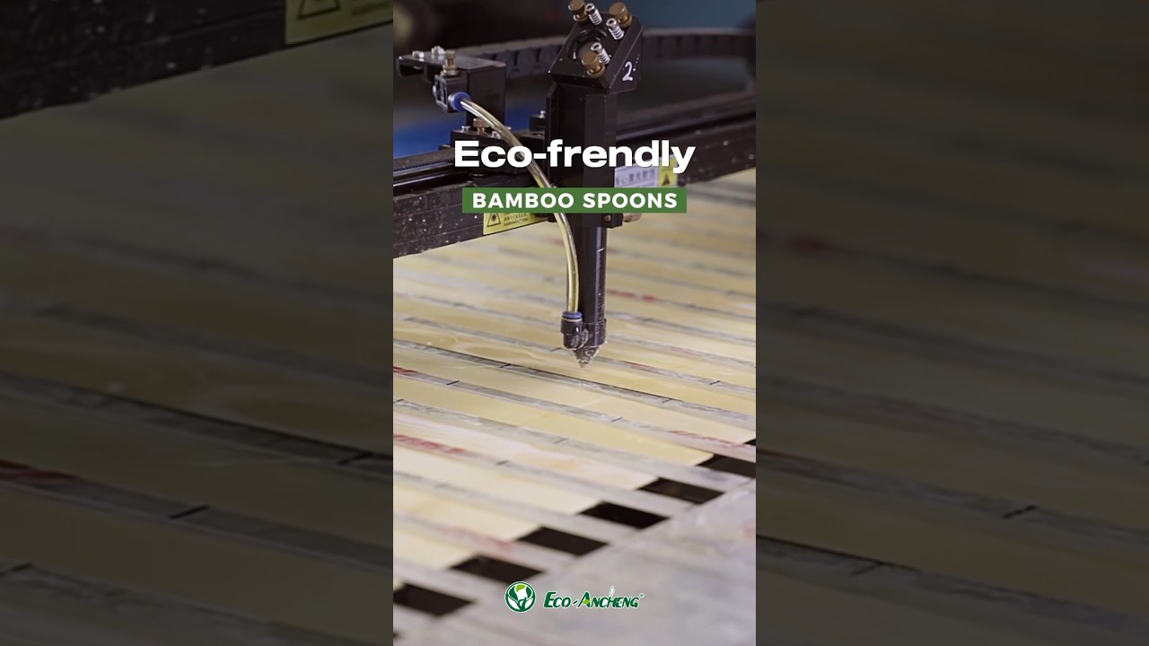 How are bamboo spoons produced? #bamboospoon