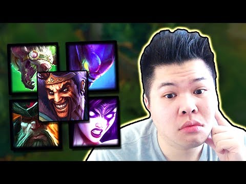 THIS CHAMPION COUNTERS THIS TEAM? I'VE NEVER PLAYED THIS CHAMP FOR A YEAR... - Challenger to RANK 1
